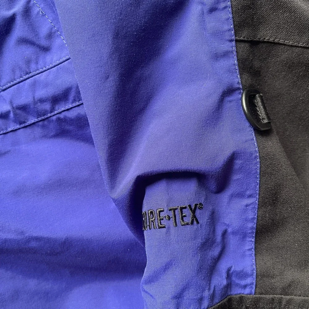 Vintage The North Face Gore Tex Mountain Jacket Blue Small Gorpcore Shell‎ Parka